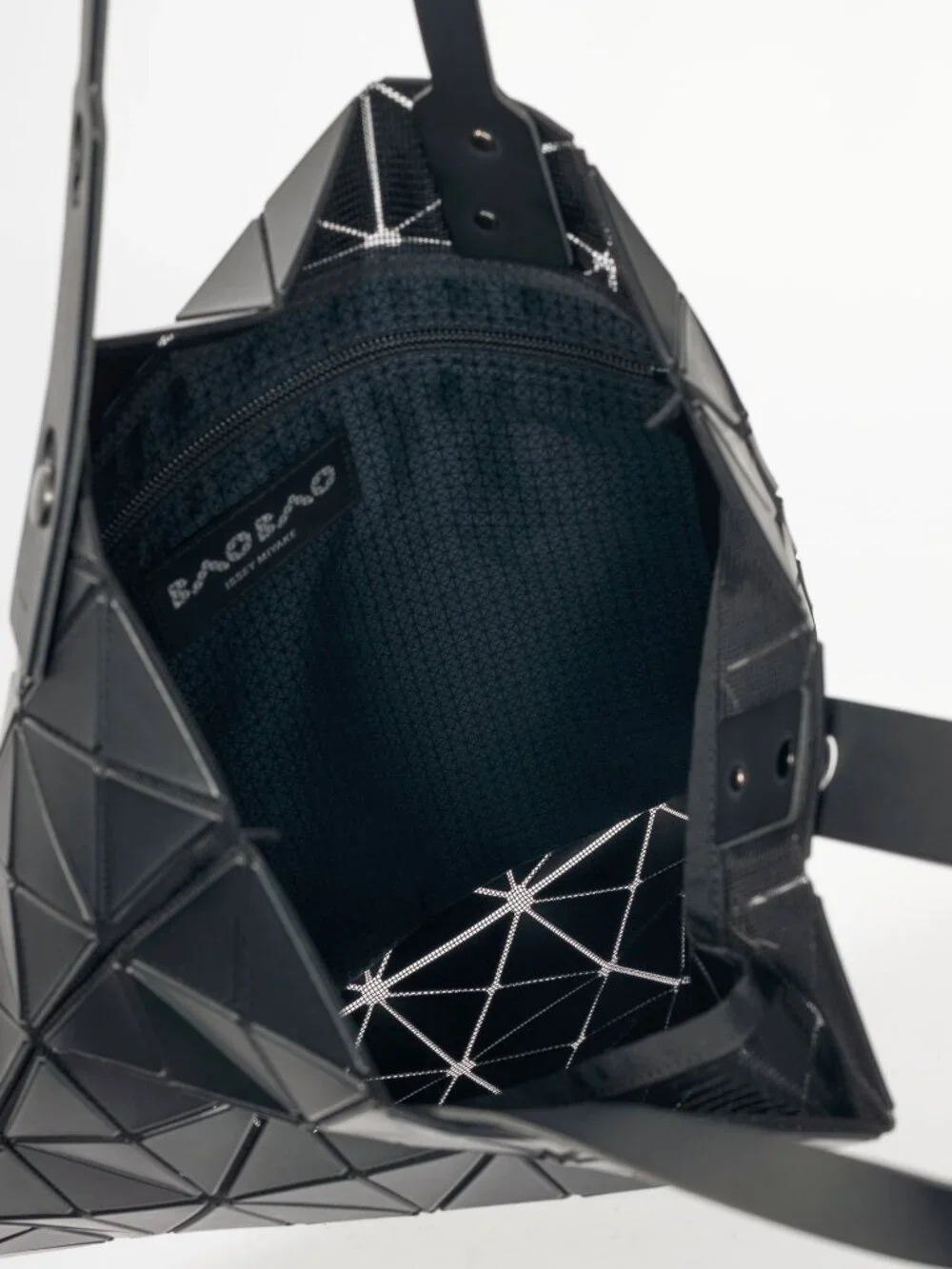 Bao Bao Issey Miyake Black Geometric Tote - Picture 9 of 10